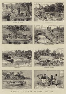 Naisten kanoottimatka Warwickshire Avonissa